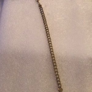 Gold over 925 Italian link bracelet